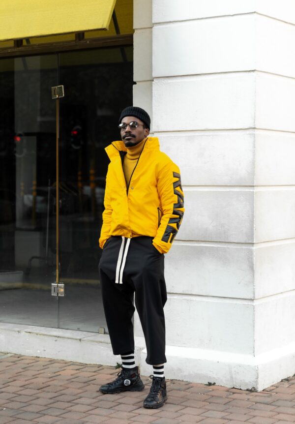 Puffer Jacket Yellow - Image 4