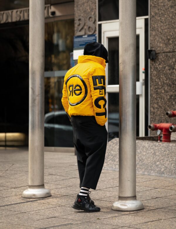 Puffer Jacket Yellow - Image 2