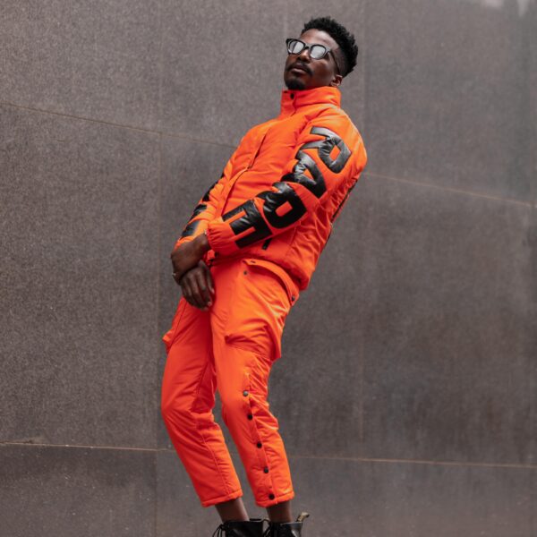 Puffer Jacket Orange