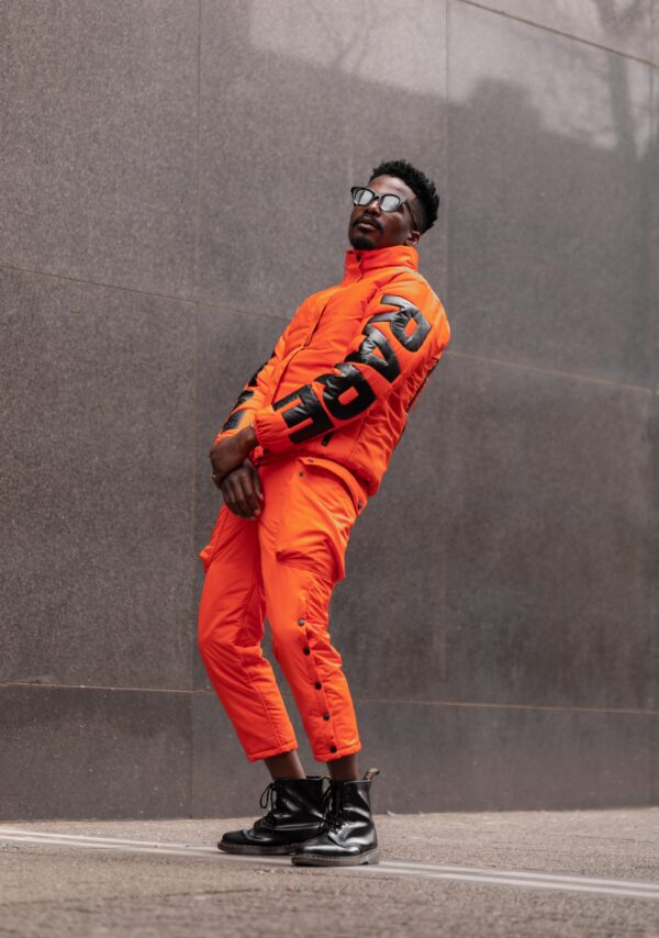 Puffer Jacket Orange